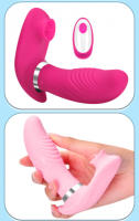 Use un masturbador cuando salir Dispositivo de masturbación femenina Masturbador con control remoto inalámbrico Palo de masaje calentado - details 0