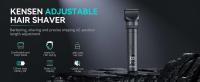 Kensen S29 para hombres 2 en 1 Kit de cortapelos ajustable Maquinilla de afeitar eléctrica Corte seco/húmedo Recortador de pelo de nariz - details 2