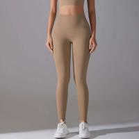 Pantalones de mujer y de gimnasio, pantalones cortos deportivos sin costuras, control abdominal, levantamiento de cadera, mallas de yoga - details 23