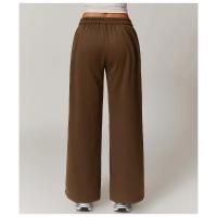 Pantalones deportivos de pierna ancha para mujer, pantalones deportivos holgados de cintura alta, pantalones térmicos informales, ropa deportiva para gimnasio, pantalones deportivos informales. - details 5