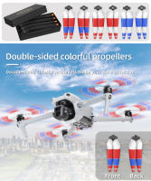 Hélices Duros y Ligeros para Dji AIR 3 Accesorios de Aletas Plegables y de Almacenamiento Compatible con Drones de Cámara Material de Plástico Marca skyarena - details 1