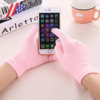 Guantes de punto gruesos para pantalla táctil, manoplas de invierno para regalo de Navidad y vacaciones - details 7