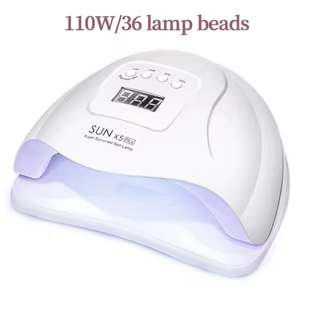Secador de Uñas LED Profesional LULAA Sun X5Plus 72W Lámpara de Secado de Manicura de Salón para Herramientas de Belleza - 1