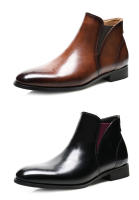Botas cortas informales británicas para hombre Botas para hombre de gran tamaño - details 10