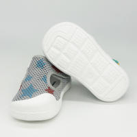 Sandalias de malla para bebé, niño y niña, zapatos transpirables de Punta cerrada con Velcro para caminar, deportes al aire libre, Verano - details 9
