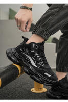 Moda Otoño Invierno nuevas de cuero corte alto suela gruesa deportes versátiles, cómodos y ligeros mecha casual para hombres - details 19