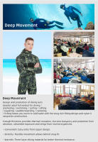 Traje de camuflaje de manga larga para hombre, traje de buceo sumergible de neopreno CRSC de 3mm, para pesca submarina - details 11