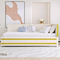 Sofá cama de terciopelo Multifuncional 90*200 Marco de muebles para el hogar Terciopelo suave - details 6