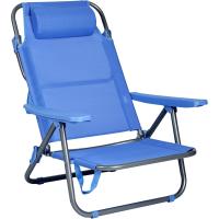 Sillas de Playa Rebanales Plegables con Reposacabezas Estructura Ligera de Aluminio, Transpirable, Resistente Portátiles para Jardín, Camping, Piscina, Terraza - details 18
