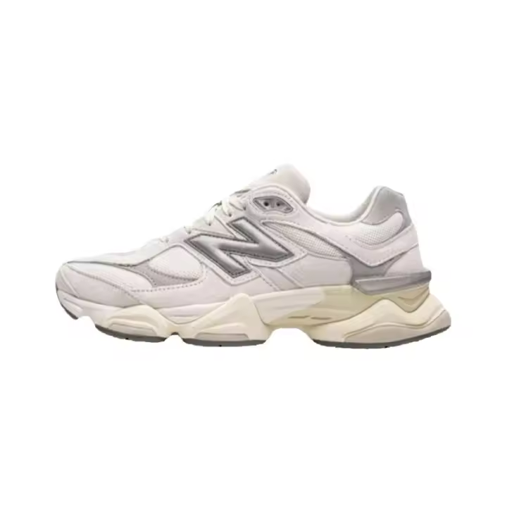 Leten Leten NB 9060 Gris Blanco para Hombres y Mujeres Retro Casual Zapatillas de Deporte - 1