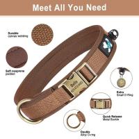 Collares de Nylon Suaves Acolchados para Perros Identificación de Mascotas Duradera - details 17