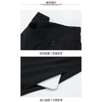 Pantalones de pierna ancha para mujer, pantalón corto holgado, cintura elástica, talla grande 3XL - details 28