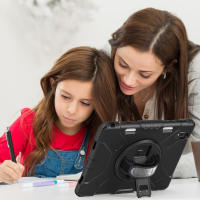 Funda para iPad de 10,9 pulgadas, cubierta protectora resistente a prueba de golpes con soporte incorporado, con funda para lápiz, 2022 - details 8
