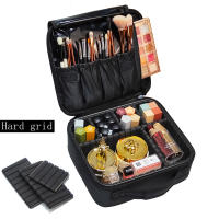 Estuche de cosméticos impermeable para mujer, bolsa de maquillaje para brochas de belleza, neceser de viaje, novedad - details 1