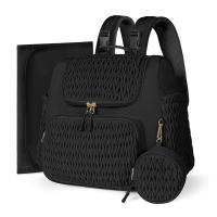 Bolsas de pañales para mamá, bolsa colgante para cochecito de bebé, mochilas de pañales de gran capacidad con cambiador, cómodas bolsas de lactancia para bebé - details 2