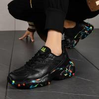 Zapatos informales para hombre, calzado para correr al aire libre, zapatos deportivos transpirables de malla, zapatos para papá, zapatos de malla con cordones, zapatillas de deporte para hombre primavera 2024 - details 11