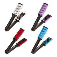 Peine Rectificador de Cabello Profesional Doble Peine en Forma de V Herramienta de Estilismo Sin Daño Certificado CE - details 10