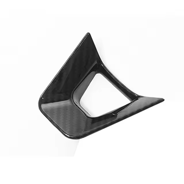 Cubierta de Panel de Botón de Volante de Coche de Fibra de Carbono Accesorios de Auto para Rav 4 Corolla Avalon 2019 2020 Paneles de Puerta Interior - 1