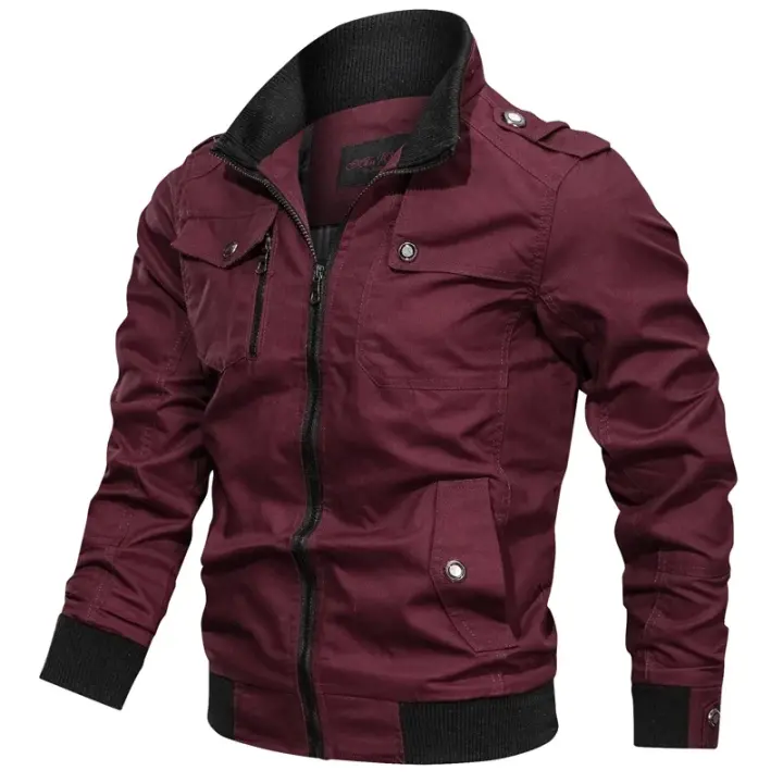 Chaqueta deportiva sual para hombre, camiseta militar de moda para motocicleta, novedad - 1