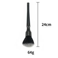 Cepillo para detalles de coche, cerdas suaves, Interior, limpieza de huecos, lavado de coches, estilo largo y corto opcional - details 7