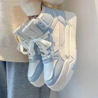 Zapatillas Deportivas con Plataforma Azul Zapatos Planos para Mujer, Estilo Vintage, Informal, Ultrazonado, Kawaii, Lolita, Harajuku, Botas Escolares - details 17