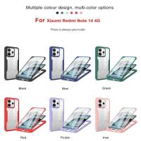 Funda de protección completa 360 para Xiaomi Redmi Note 14 (4G) Protector de pantalla incorporado - details 1