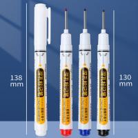Nuevo rotulador de 20mm, resistente al agua, punta larga, pluma perforadora de Metal, pluma de carpintero con agujero profundo, herramienta multiusos - details 0