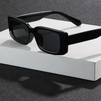 Gafas de Sol con Montura Cuadrada Gafas Negras de Moda para Hombres y Mujeres - details 1
