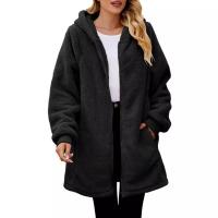 Abrigos con capucha informales para mujer, cárdigans de moda de otoño, sudaderas con capucha para mujer - details 3