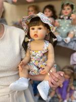 BZDOLL-Muñeca Reborn realista de silicona suave de cuerpo completo para niños, bebé recién nacido vivo, regalos encantadores, 22 pulgadas, 55 CM - details 1