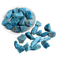 Natural Blue Apatite Crystals Rough Stones Meditation Spiritual Decorative Stones for Wire Wrapping Reiki Yoga - details 4