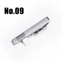 Nuevo Clips para corbata clásicos simples de 4cm, accesorios de Pin diario de Metal para hombre, regalo - details 11