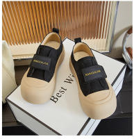 Cuero pan zapatos de las mujeres de la primavera nuevos zapatos retro de velcro de la junta plataforma casual zapatos blancos zapatos versátiles - details 21