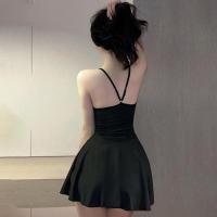 Vestido Mini de Lentejuelas de Moda para Mujeres Uniforme Suave, Sin Espalda, con Volantes, Perfecto para Clubes Nocturnos - details 7