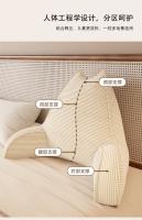 Nuevo tumbona TV lectura cojín Lumbar cama cojín Triangular soporte cuña cama cama cómoda descanso cintura almohada - details 3