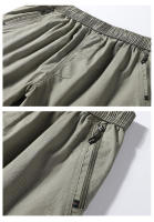 Pantalones cortos de senderismo para hombre, Shorts ligeros para trabajo al aire libre, viajes, Golf, Camping, informales con bolsillos - details 5