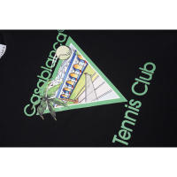 Camisetas Casuales de Verano 2025 Camisetas de Hombre de Algodón Puro y Suelas Largas con Estampados de Logotipo en la Parte Superior - details 3