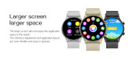 Relojes inteligentes exterior deporte podómetro Bluetooth llamada mujer sano ritmo cardíaco presión arterial inteligente hombre reloj - details 3