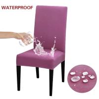 Funda impermeable para silla de comedor, funda elástica para silla, Protector de silla lavable extraíble para el hogar, restaurante, cocina, banquete - details 15