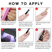 Parkson-esmalte de uñas en Gel semipermanente, lacas con purpurina UV, barniz híbrido para Base y capa superior de manicura, 12ml - details 4