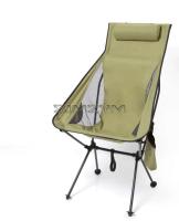 Silla con respaldo alto, ligera para acampar con reposacabezas, silla plegable portátil estable para acampar al aire libre, viaje de senderismo - details 1