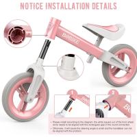 Bicicleta sin Pedales First Bike para Niños de 1,5 – 4 años hasta 25 Kg, Volante y Sillín de Altura Ajustable, Candado para Volante, Ultraligero para Niños y Niñas - details 23