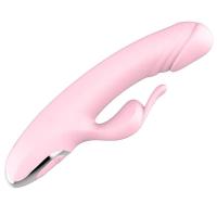 USB recargable de silicona conejo vibrador juguete sexual para mujeres G-Spot Clitoris estimulación masaje eléctrico dildo adulto producto masajero impermeable 18+ - details 5