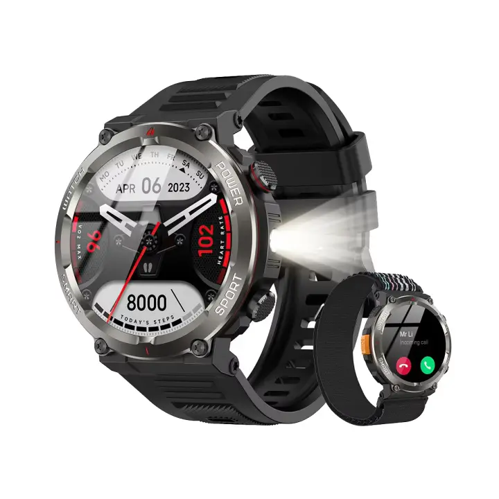 Blackview Reloj Inteligente W50 Pro Pantalla HD de 1.45'' Luz de Carga Llamadas por Bluetooth - 1