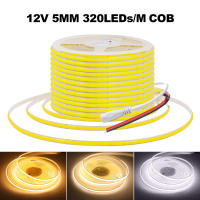 GAHADA Cinta LED COB de alta densidad 5mm PCB Iluminación lineal dimmable Blanco cálido 320LEDs/m - details 0