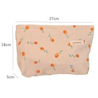 Bolsa de cosméticos de pana para mujer, bolsos de mano para mujer, monederos, artículos de tocador de maquillaje, organizador de almacenamiento, bolsas para niñas, bolsa de belleza para lavado, viaje - details 1