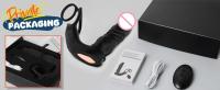 Vibrador Dual de Silicona Control APP Masaje Prostatal para Hombres Forma de Plug Dildo - details 7