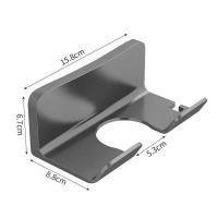 Organizador para secador de pelo, soporte para alisador de pared con aire acondicionado, estante, soporte para cepillo de pelo, accesorios de baño - details 1