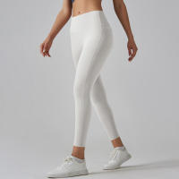 Leggings de gimnasio para mujer con bolsillos Pantalones de yoga Cintura alta Control de barriga Entrenamiento para correr - details 1