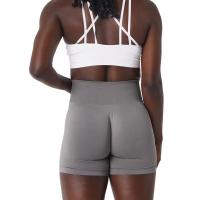 Pantalones Cortos de Spandex sin Costuras Ropa Deportiva de Ajuste Suave para Fitness y Yoga - details 4
